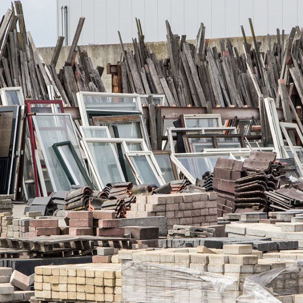 recuperated building materials